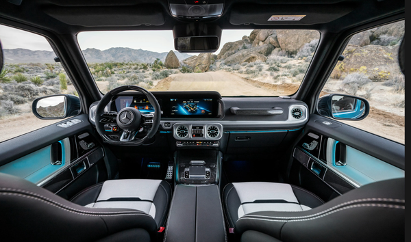 奔驰纯电G级G 580开启预售:217万 外观依旧方正