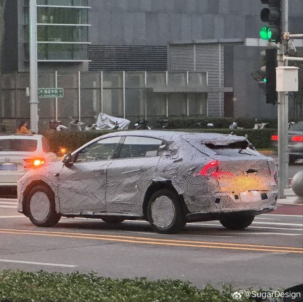 新款小鹏G6谍照 小鹏G6中期改款最新谍照曝光!P7+同款尾灯安排上了