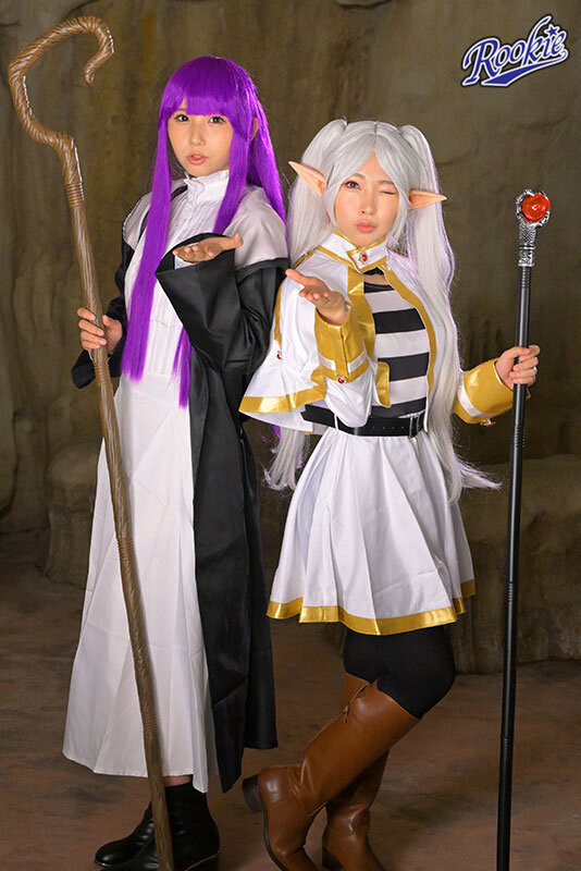 皆月ひかる(皆月光)、千石もなか(千石萌奈华)共演作品RKI-690发布!恶搞葬送的芙莉莲!变成自由出租的鲍鲍!