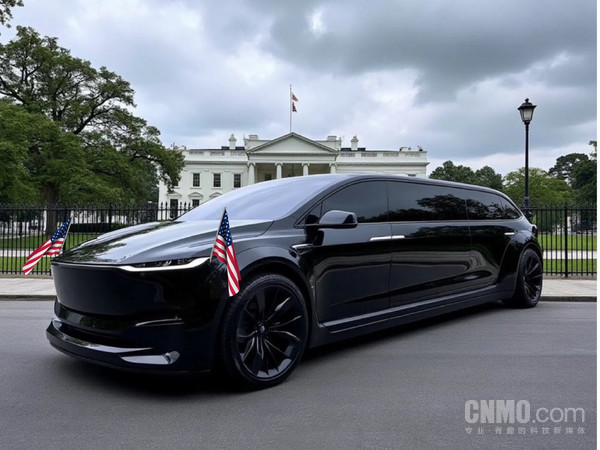 特斯拉总统豪华轿车渲染图曝光!林肯加长版都得低头 特斯拉总统豪华轿车渲染图曝光!林肯加长版都得低头