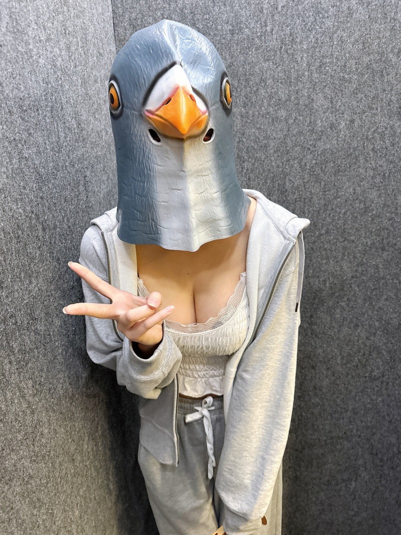 有膨胀的G罩杯!这只「鸽子」即将出道!