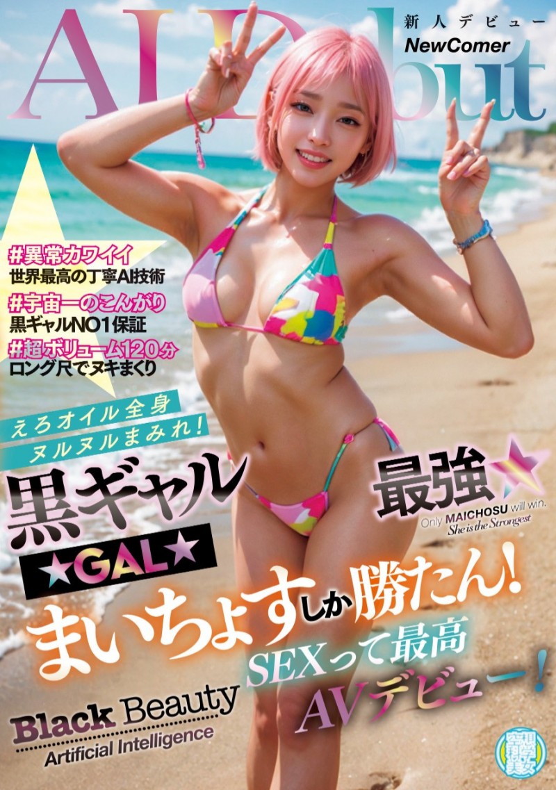 (NAIAD-003)AI女优新创举!黑色会美眉出动!