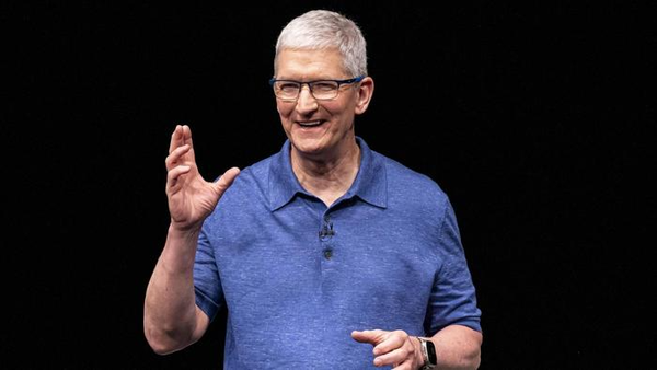 苹果CEO库克去年薪酬为7460万美元 较上一年增长18% 苹果CEO库克去年薪酬为7460万美元 较上一年增长18%