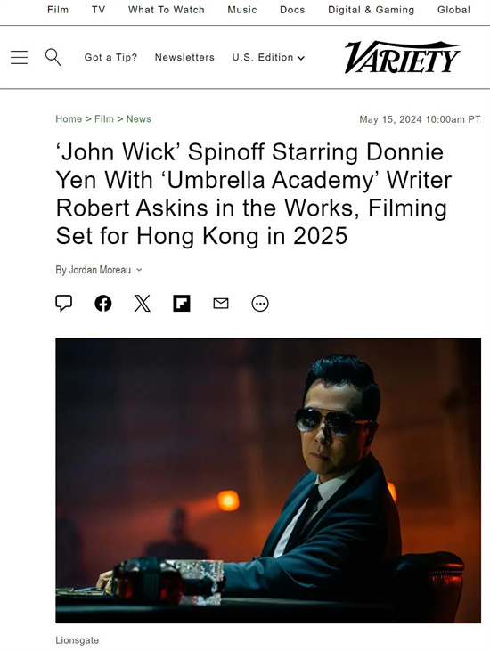 拒绝好莱坞对亚裔的刻板印象,甄子丹够硬气!