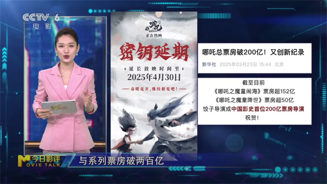 M指数:《哪吒》系列破200亿 女性题材重塑三月档