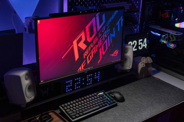 Q1中国电竞显示器线上市场销量销额双增 ROG联想增速领跑