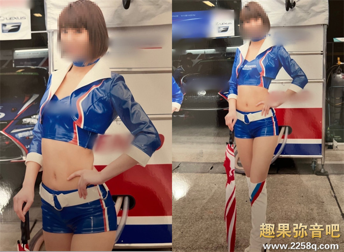 两度参加选美大赛的赛车皇后也逃不过! 被无码卖家捕获中出了!