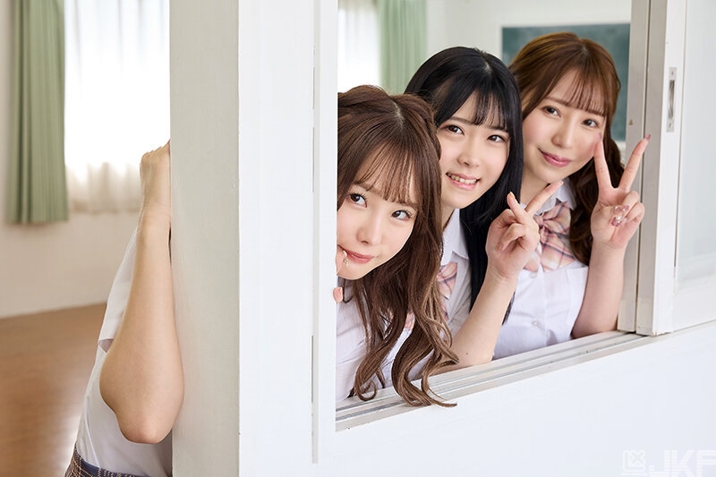 松本いちか(松本一香)、皆瀬あかり(皆濑明里)、流川莉央共演作品MKMP-523发布!欢迎参观这所「圣白虎学园」