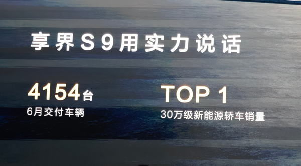 享界新车标公布:6月交付4154台 同价位新能源轿车第一 享界新车标公布:6月交付4154台 同价位新能源轿车第一