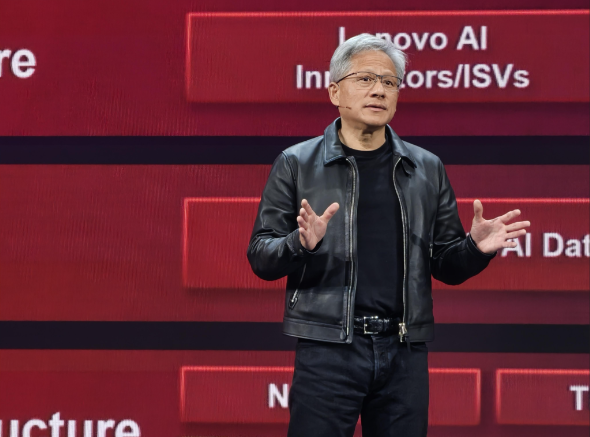 黄仁勋 黄仁勋谈与小米合作:小米是一个奇迹 突显雷军的特别