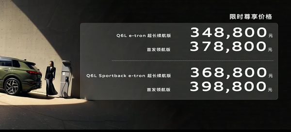 一汽奥迪Q6Le与A5L双车上市 搭载华为辅助驾驶系统