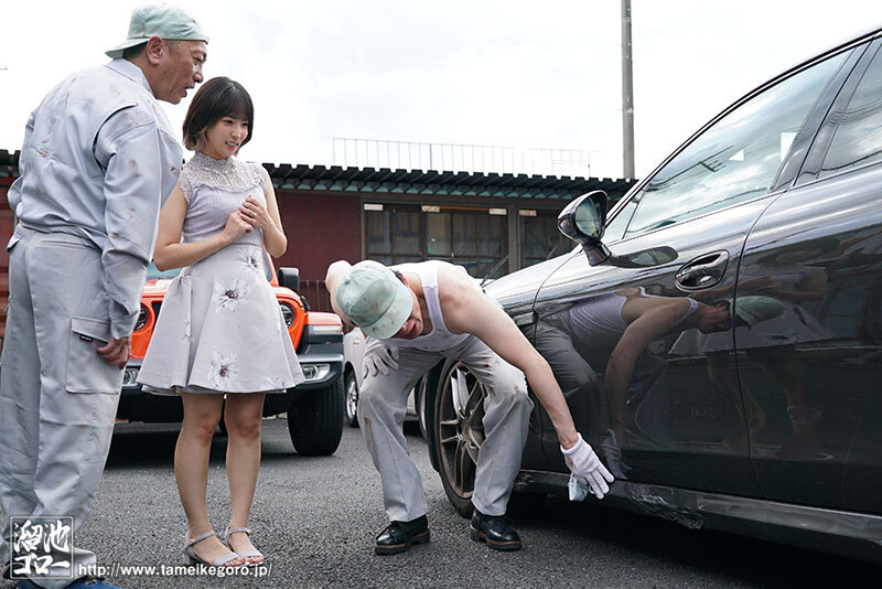 栄川乃亜(荣川乃亚)作品MEYD-905发布!天然温柔人妻落入车行「多人轮奸」