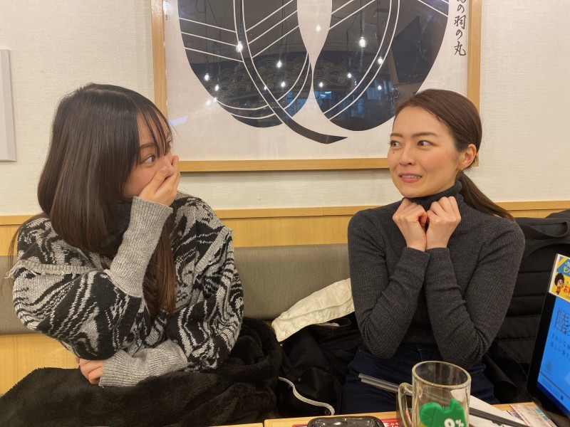 AV摄影的前一天晚上⋯经纪公司8MAN养很久的她感受到了关怀!