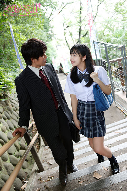 花乃はるひ(花乃春日)作品CAWD-767发布！可爱女学生超猛烈进攻！约好只有一次却忍不住中出了！